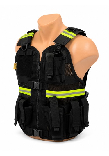 Süngü Tactical Trafik Siyah Yelek