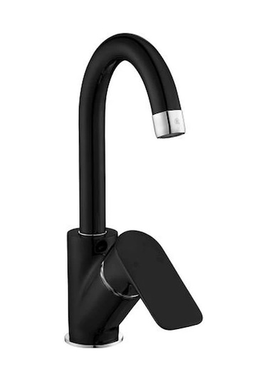 Ar Fia Lavabo Bataryası Kuğu Borulu Mat Siyah Çok Renkli