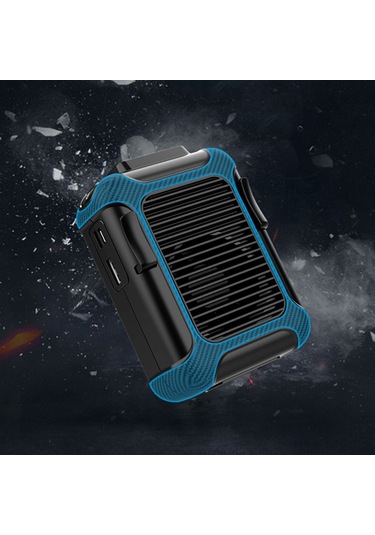 Padalink Usb Şarjlı 6000mah Taşınabilir Bel Fanı - 18 Saat Soğutma