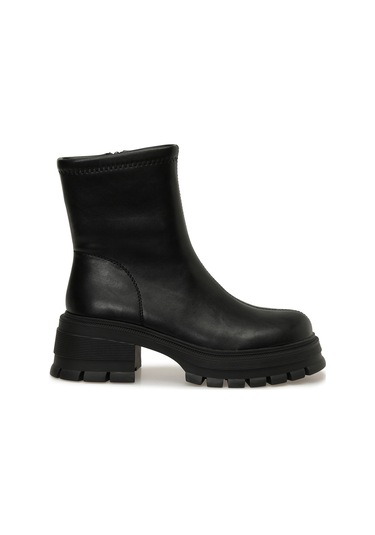 Butigo 25k-8145 5pr Siyah Kadın Topuklu Bot 000000000102050931 Siyah