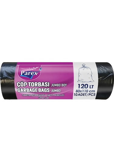 Çöp Torbası Jumbo Boy Ve Orta Boy Dörtlü Paket