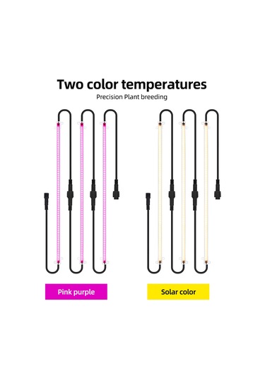 Led Bitki Büyüyen Işık Şeritleri 12" Tam Spektrumlu Güneş Işığı