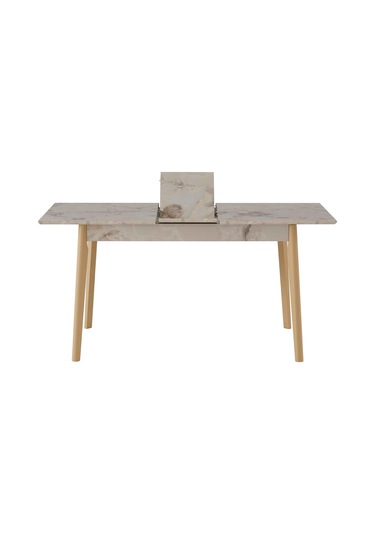 Aleda Ortadan Açılır Mutfak Masası 75x120 Cm