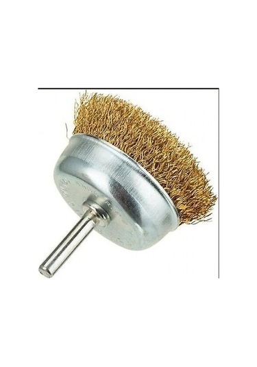 Çankaya Matkap Uçlu Pimli Saçaklı Tel Fırça Seçenekli 50mm