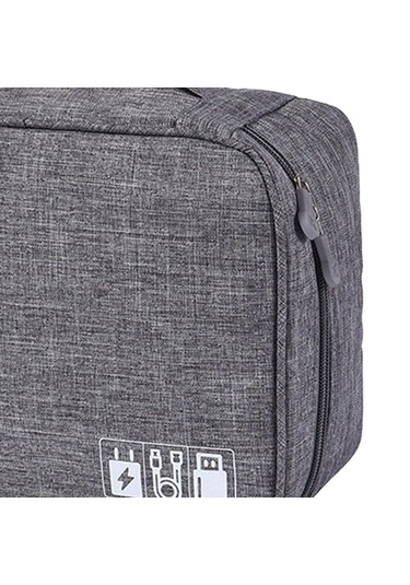 Suntek Seyahat Elektronik Kordon Düzenleyici Kılıf Gadget Gri Gri Diğer