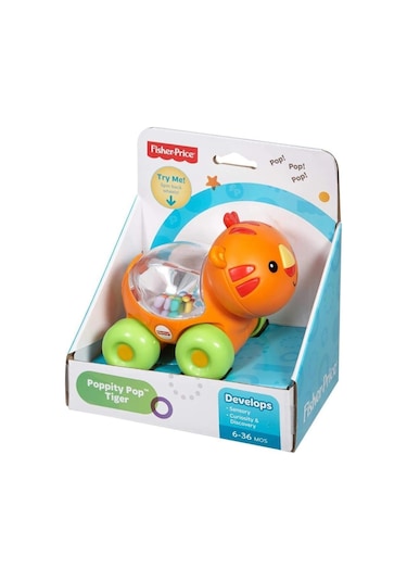 Fisher Price Poppity Araçlar -turuncu Aslan Cmv97