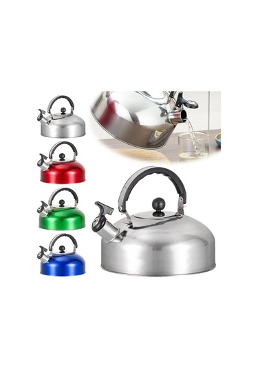 2l Düdüklü Su Isıtıcısı, Düz Tabanlı, Çelik, Q0n7 Diğer