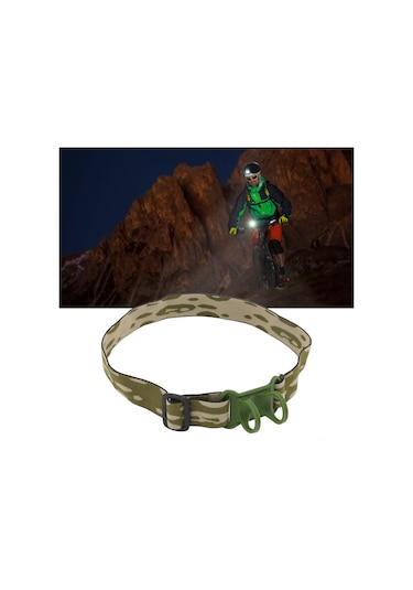 Ximistore9 Elastik Fener Bağlaması - 22-32mm Fenerleri Sabitleyen Nylon-silikon Bant, Elini Serbest Bırakır, Outdoor Aktivitelere Uygun Tekerlekli Bisiklet, Kamp, Dağcılık Diğer