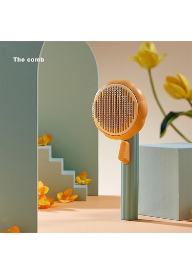 Pet Brush Kedi Köpek Tüy Fırçası Bal Kabağı Tarak