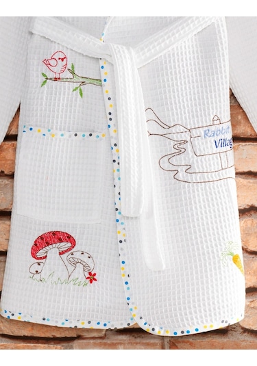 Zeynep Tekstil Sweet Pike Nakışlı Erkek Çocuk Bornozu 9-10 Yaş
