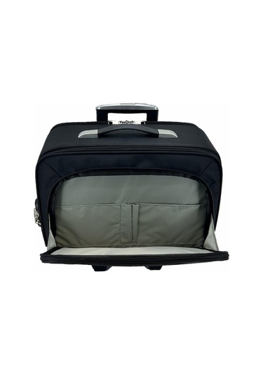 Çekçekli Ağır Hizmet Tipi Takım Alet Çantası 30 Litre Siyah