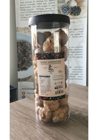 Edovital Siyah Sarımsak Baş 1 KG