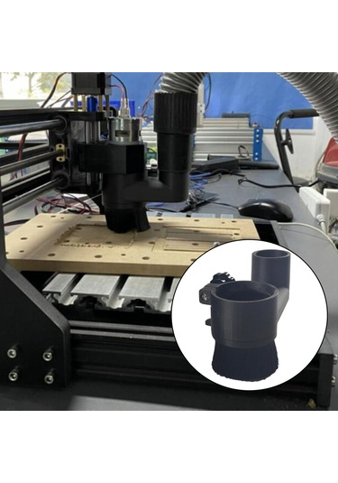 Suntek Kapı Oyma Makinesi Için Cnc Mili Toz Pabucu Kapağı 80mm