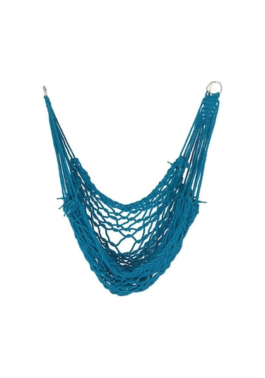 Suntek Magideal Taşınabilir Hamak Salıncak Kamp Halat Sandalye Ev Mavi