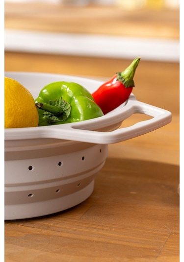 Emsan Soft Katlanabilir Orta Süzgeç Gri