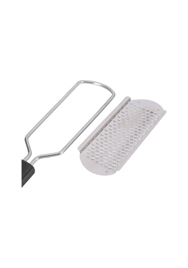 Maiyame Stainless Steel Ayak Kütük Ve Ölümcül Cilt Temizleyici - Ergonomik Tutamaklı, Dayanıklı Bakım Aracı Siyah