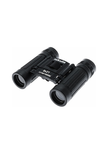 Nikula 8x21 El Dürbünü - Siyah - Kauçuk Kaplama Siyah