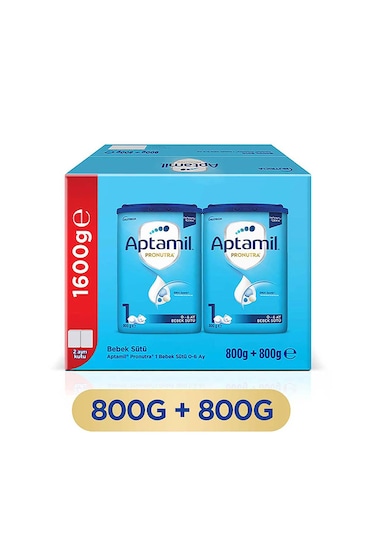 Aptamil 1 Bebek Sütü 800 x 2 Adet 1600 G