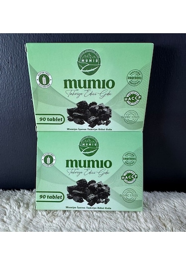 Mumio Shilajit Takviye Edici Gıda 2 x 90 Tablet﻿﻿