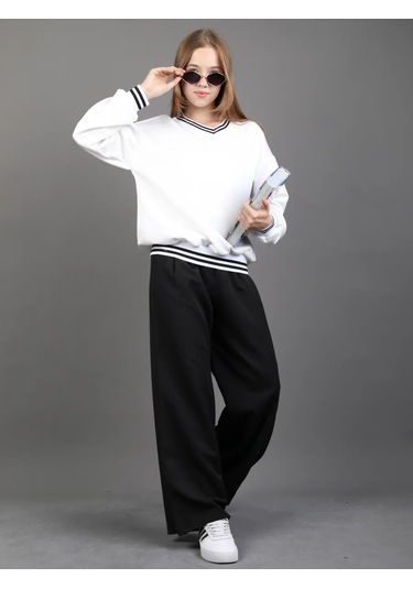 Modumpuerı Klasik Kazak Ve Hırka 258922496 Beyaz