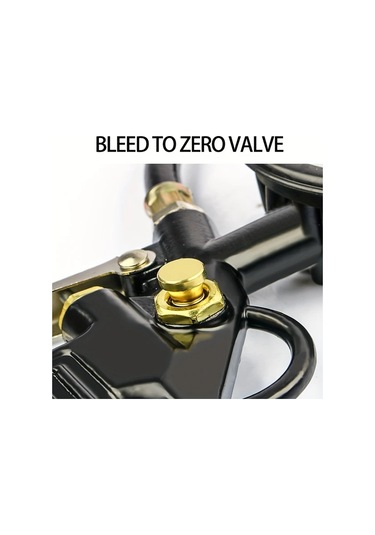 Boatshop1 Siyah Abd Araç Lastik Basınç Ölçer Dijital Lcd Ekranlı Led Aydınlatmalı Şişirme İzleme Özellikli Manometre