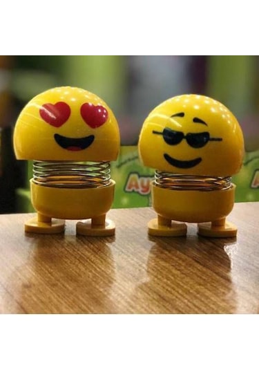 Oyuncak Zıp Zıp Emoji Kafalar Kafa Sallayan Emoji 1 Adet
