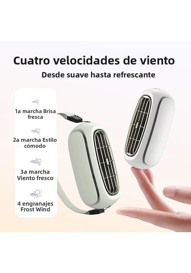 Çok Fonksiyonlu Ekranlı 2500mah Usb Şarj Edilebilir Taşınabilir Fan Beyaz,