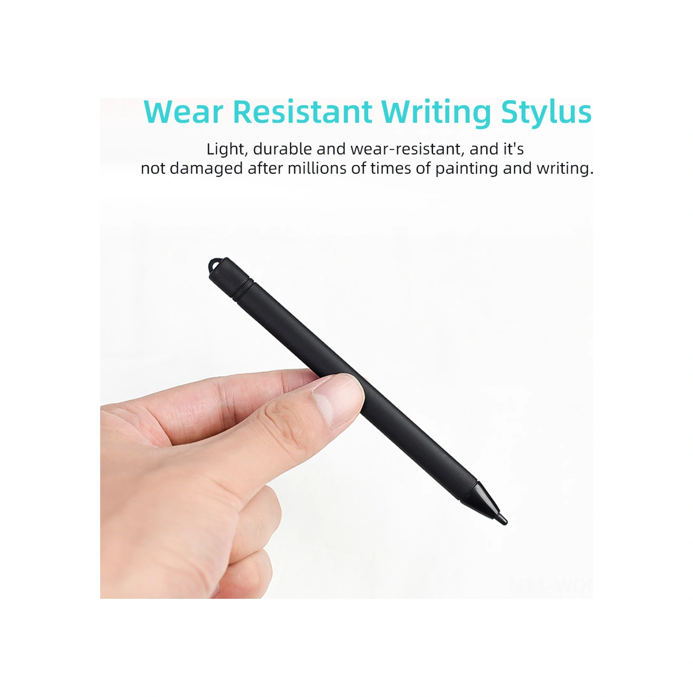 Neevoyu 12 İnç Renkli Lcd Çizim Tahtası - Çocuklar İçin El Yazısı Tablosu, Tek Tuşla Silme Ve Kilitleme Fonksiyonu, Yeşil İç İçe Düğme Pil Yeşil