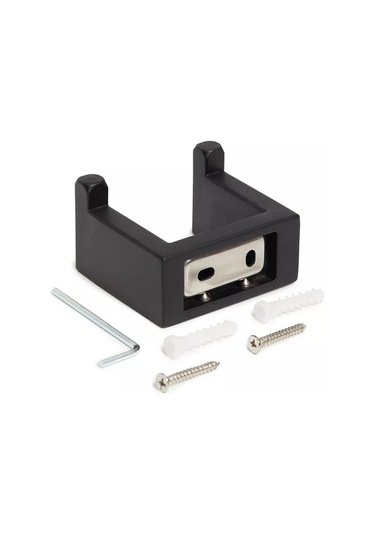 Bathpremium El Paco Siyah Mat Havlu Askı Kancası 232876357 Siyah Mat