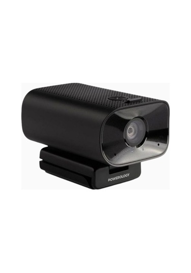 Powerology 1080p 5x Zoom Konferans Web Kamerası, Siyah Webcam