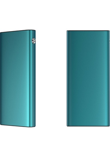 10000 Mah Powerbank Çift Usb 18w , Dijital Ekran, Qualcomm 3.0 Hızlı Şarj, Kısa Devre Koruması Mavi