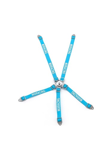 Createtech Wraith Rc Nylon Mavi Kemeri Kayış İçin Emniyet Axial Araçları 205mm - Ub