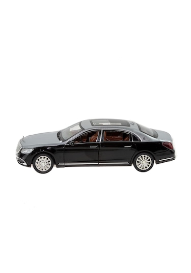 1:24 Ölçek Die-cast Model Metal Araba Süper Sedan Gri Işıklı