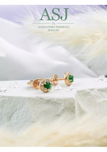 Asj 925 Ayar Beyaz Altın Çubuklu Küpe 243012582 Altın