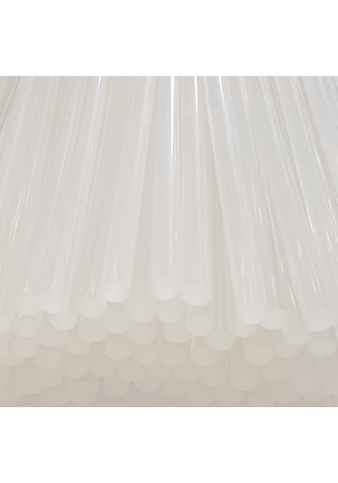 Slikon İnce Mum Sıcak Silikon Tabancası Çubuk 10 Adet