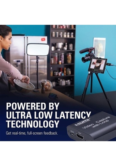 Gplus 4Kvc300 4K Hdmı Video Capture Ps4 Xbox Video Yakalama