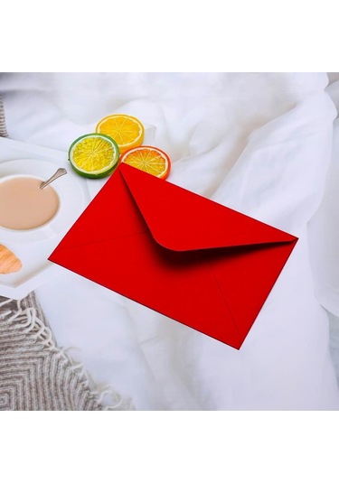 Roco Paper Kırmızı Minik Zarf 7x9 Cm 50 Adet