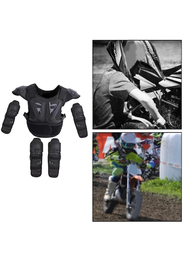 Suntek Çocuk Motosikleti Tam Vücut Zırhı Takım Elbise Erkek