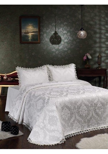 Güzide Yatak Örtüsü Funda Mürdüm