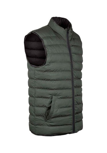 Vav Wesrıt 01 Çift Taraflı Yelek Yeşil-siyah - L Siyah - Yeşil