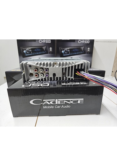 Cadence Ch9500 Dsp İşlemcili 3 Anfi Çıkışlı Teyp Akgöz Sound