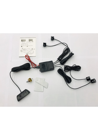 Üniversal Araç Park Sensörü Ön Arka Metre Göstergeli