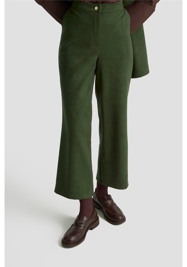 Armine Yelekli Süet Takım 25kd1506 Haki Haki