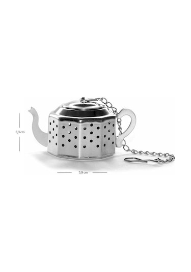 Paslanmaz Çelik Süzgeç Silver - Ba0034 Beta Tea