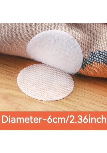 Willowhaven 20 Parça Siyah Beyaz Çift Taraflı Yapışkanlı 6cm Tutturucu