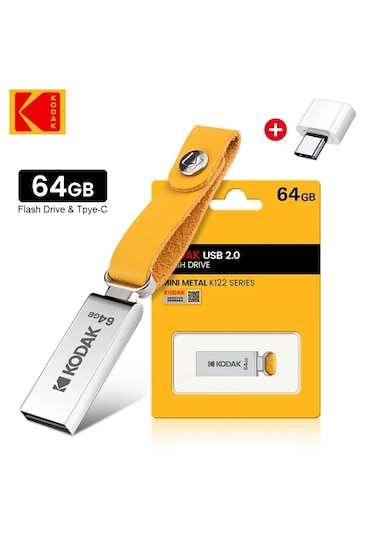 Kodak 64gb. 2.0 K122 Usb Flash Bellek