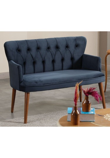 Antrasit Kumaş Ceviz Ayak Çay Seti Koltuk Takımı Ofis Koltuk Takımı Antresit