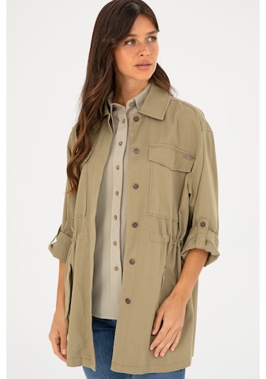 U.s. Polo Assn. Kadın Haki Ceket 50284004-vr027 Haki