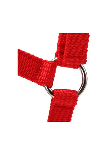 Aubyhe Kırmızı M Boyu At Kepçesi - 6mm Kalın Pp + Nikel Kaplı Demir + Çinko Alaşımlı, Ayarlanabilir Ve Dayanıklı