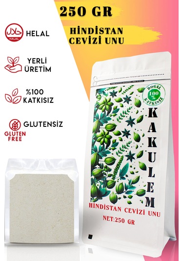 Kakulem Sertifikalı Glutensiz Hindistan Cevizi Unu 250 Gr